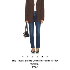 MOTHER denim The Rascal Skimp Jeans